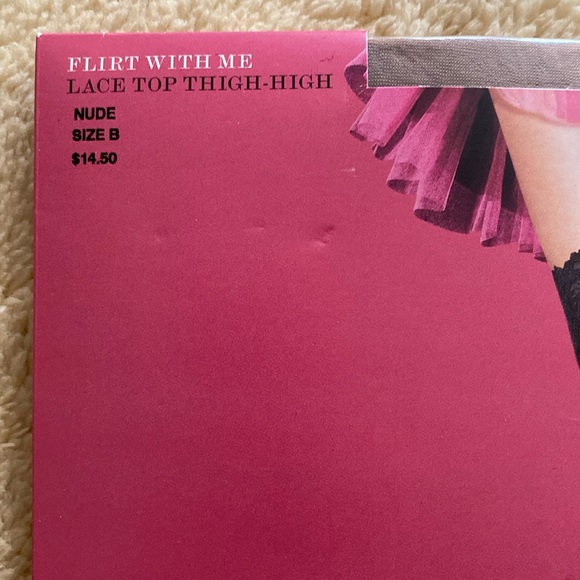 Victoria’s Secret Sexy Little Things Flirt With Me Lace Top Thigh High - Picture 2 of 7